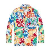 Ralph Lauren Hawaiiskt Tryck Skjorta Multicolor, Herr