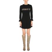 Alberta Ferretti Kort dagklänning Black, Dam