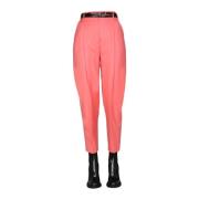 Alexander McQueen Sofistikerade Peg Leg Byxor Pink, Dam