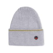 Busnel Mjuk Grå Melange Stickad Beanie Gray, Dam