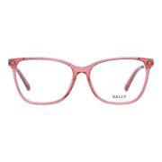Bally Röda Trapeziumglasögon för Kvinnor Red, Dam