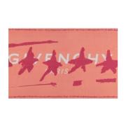 Givenchy Silkeslogo Sjal Orange, Unisex