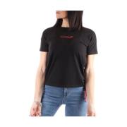 John Richmond Svart T-Shirt Uwp22029Ts Black, Dam