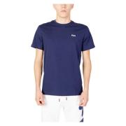 Fila Herr Bomull T-shirt Blue, Herr