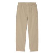 Carhartt Wip Flint Pant - Tidlös design med urbant flärd Beige, Herr