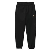 Carhartt Wip Chase Sweat Pant - Högkvalitativa joggingbyxor Black, Her...