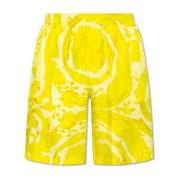 Versace Siden shorts Yellow, Herr