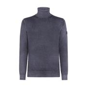 Peuterey Stiliga Sweaters Blue, Herr