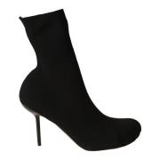 Balenciaga Svarta Anatomiska Bootie Stövlar Black, Dam