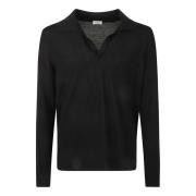 Saint Laurent Svarta Polo T-shirts och Polos Black, Herr