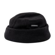 Stetson Randlös Ull Cashmere Beanie - Svart Black, Herr