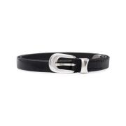 Our Legacy Belts Black, Herr