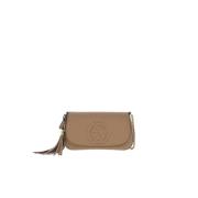 Gucci Stilren Crossbody Väska Brown, Dam