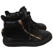 Giuseppe Zanotti Pre-owned Pre-owned Laeder stvlar Black, Dam