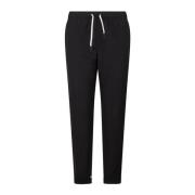 Moncler Logo-print dragsko track pants Black, Dam