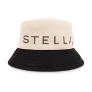 Stella McCartney Hinkhatt med logotyp Beige, Dam