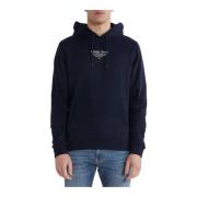 Tommy Jeans Herr Grafisk Hoodie Blue, Herr