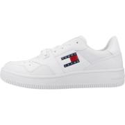 Tommy Jeans Retro Basket Sneakers White, Dam