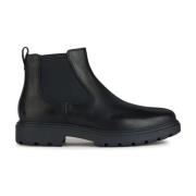 Geox Svarta Spherica EC7 Booties Black, Herr