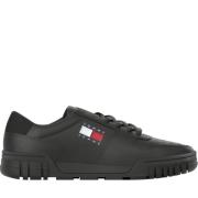 Tommy Jeans Svarta Cupsole Sneakers Black, Herr