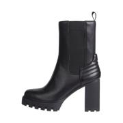 Calvin Klein Jeans Svarta Chelsea Ankelboots Black, Dam