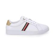 Tommy Hilfiger Stiliga YBS Webbing Sneakers White, Dam