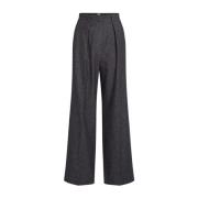 Karl Lagerfeld Wide Trousers Gray, Unisex