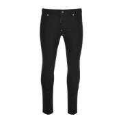 Dsquared2 Slim-fit Jeans Uppgradera Stilfull Modern Black, Herr