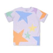 Stella McCartney Tryckt T-shirt Purple, Dam