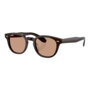 Oliver Peoples Dush Beach Brun Solglasögon Black, Unisex