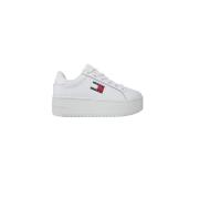 Tommy Jeans Plattformsneakers för Kvinnor White, Dam