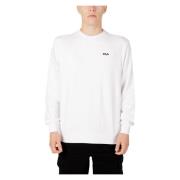 Fila Herr Crew Sweatshirt White, Herr