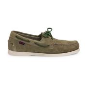 Sebago Loafers Green, Herr