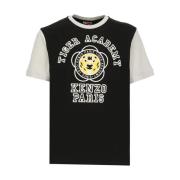 Kenzo Svart Tiger Academi Print T-shirt Black, Herr