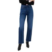 Pepe Jeans Straight Jeans Blue, Dam