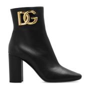 Dolce & Gabbana Stövlar med klack Black, Dam