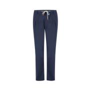 Eleventy Slim-fit Trousers Blue, Herr