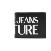 Versace Jeans Couture Svarta Herrplånböcker - Aw23 Black, Herr