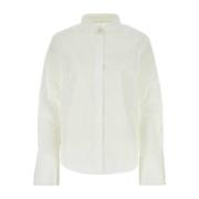 A.p.c. Vit Poplin Skjorta White, Dam