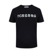 Iceberg Stor Branding Svart 3D-logotyp Black, Herr