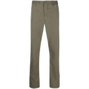 Incotex Slim-fit Trousers Green, Herr