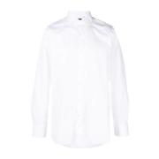 Finamore Formal Shirts White, Herr