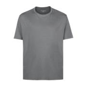 Officine Générale Lyocell/bomull T-shirt, Medium Storlek Gray, Herr