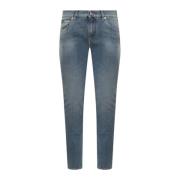 Dolce & Gabbana Slim-fit Jeans Blue, Herr