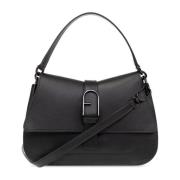 Furla ‘Flow Medium’ axelväska Black, Dam