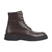 Tommy Hilfiger Bruna Ankelboots för Män Brown, Herr