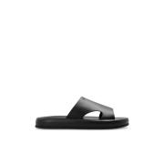 Salvatore Ferragamo ‘Dolce’ slides Black, Herr