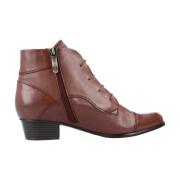 Regarde Le Ciel Lace-up Boots Brown, Dam