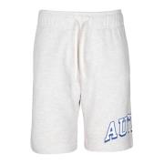 Autry Melange Grå Bomulls Sweatshirt Shorts White, Herr