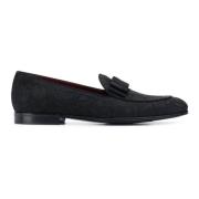 Dolce & Gabbana Svarta Barock Jacquard Loafers Black, Herr